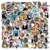 Ghibli Characters Random Mixed Stickers -Ghibli Shop 10 50 100Pcs Japanese Anime Stickers Ghibli Hayao Miyazaki Totoro Spirited Away Princess Mononoke KiKi Stationery