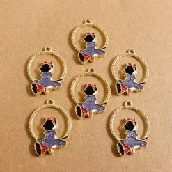 Kiki’s Delivery Service Charms For DIY Jewelry Set 10 Pcs -Ghibli Shop 10pcs 22x30mm Cartoon Enamel Witch Charms Pendants for Jewelry Making Women Cute Drop Earrings Necklaces DIY.jpg 640x640