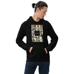 Compilation Characters Of Studio Ghibli Hoodie Unisex -Ghibli Shop 17 mockup Front Mens 3 Black 1