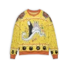 Totoro And No Face Riding Haku 3D Ugly Christmas Sweater -Ghibli Shop 3D 497 front