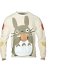 Totoro And The Chestnut 3D Sweatshirt 2 Totoro And The Chestnut 3D Sweatshirt -Ghibli Shop 3D 502 SSF