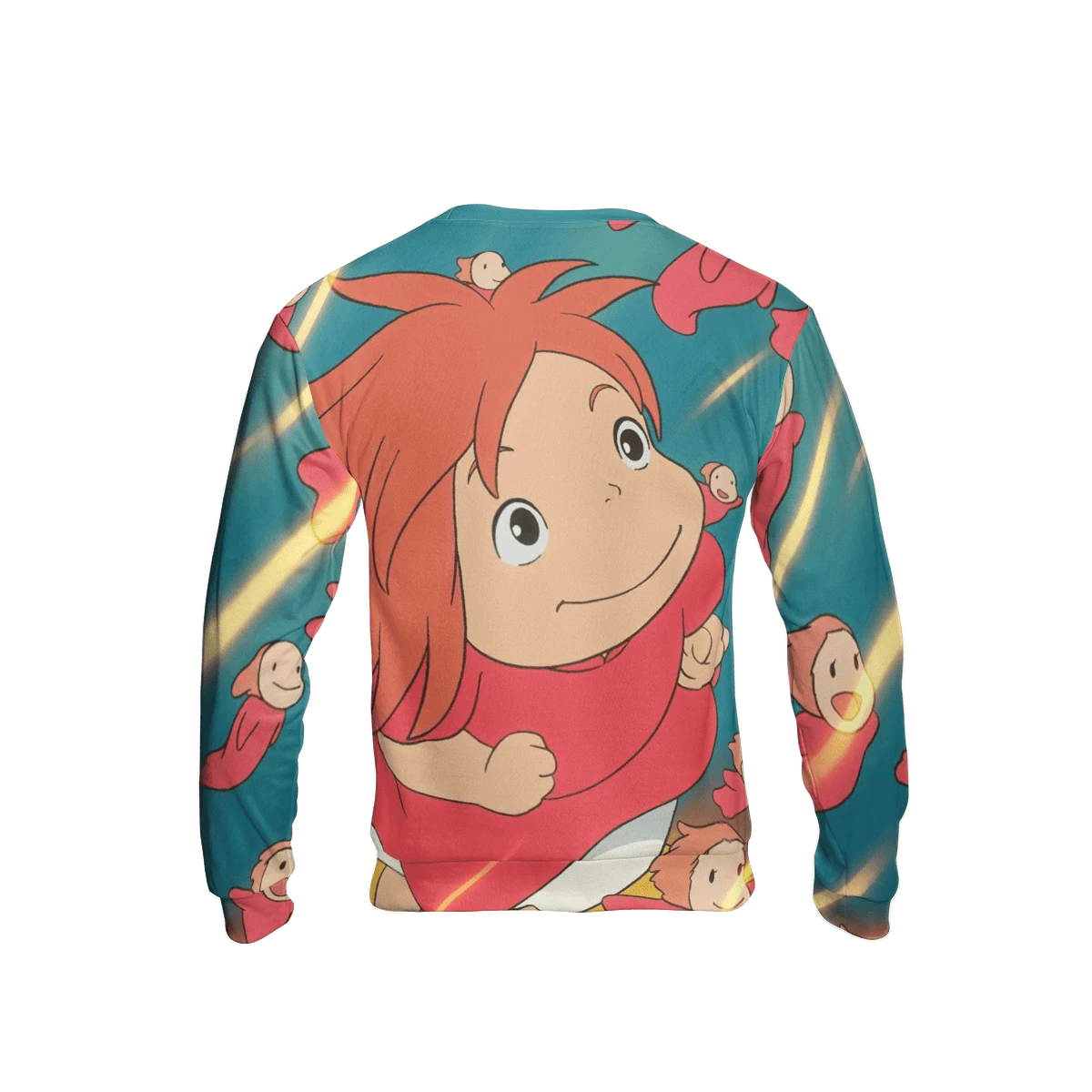 Ponyo Freedom 3D Sweatshirt 4 Ponyo Freedom 3D Sweatshirt - Image 2