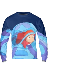 Ponyo First Trip 3D Sweatshirt
