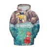 Ponyo And Sosuke First Meet 3D Hoodie 2 Ponyo And Sosuke First Meet 3D Hoodie -Ghibli Shop 3D 515 HF