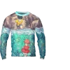 Ponyo And Sosuke First Meet 3D Sweatshirt 1 Ponyo And Sosuke First Meet 3D Sweatshirt -Ghibli Shop 3D 515 SSF