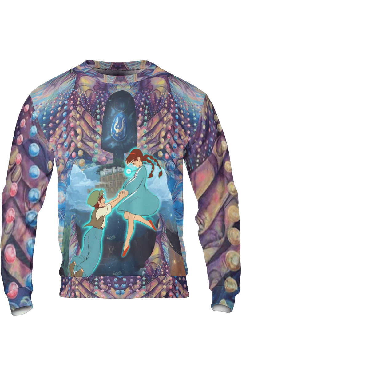 Laputa: Castle In The Sky 3D Sweatshirt 3 Laputa: Castle In The Sky 3D Sweatshirt