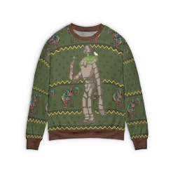 Castle In The Sky – Warrior Robot 3D Ugly Christmas Sweater