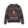 Howl’s Moving Castle – Calcifer Ugly Christmas Sweater -Ghibli Shop 3D 523 F