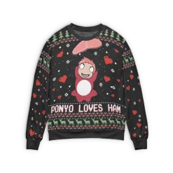 Ponyo Ugly Christmas Sweater
