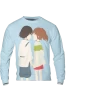 Spirited Away Chihiro And Haku 3D Sweatshirt 1 Spirited Away Chihiro And Haku 3D Sweatshirt -Ghibli Shop 3D 528 SSF