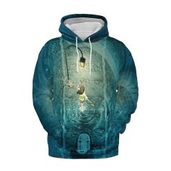 Spirited Away Poster 3D Hoodie
