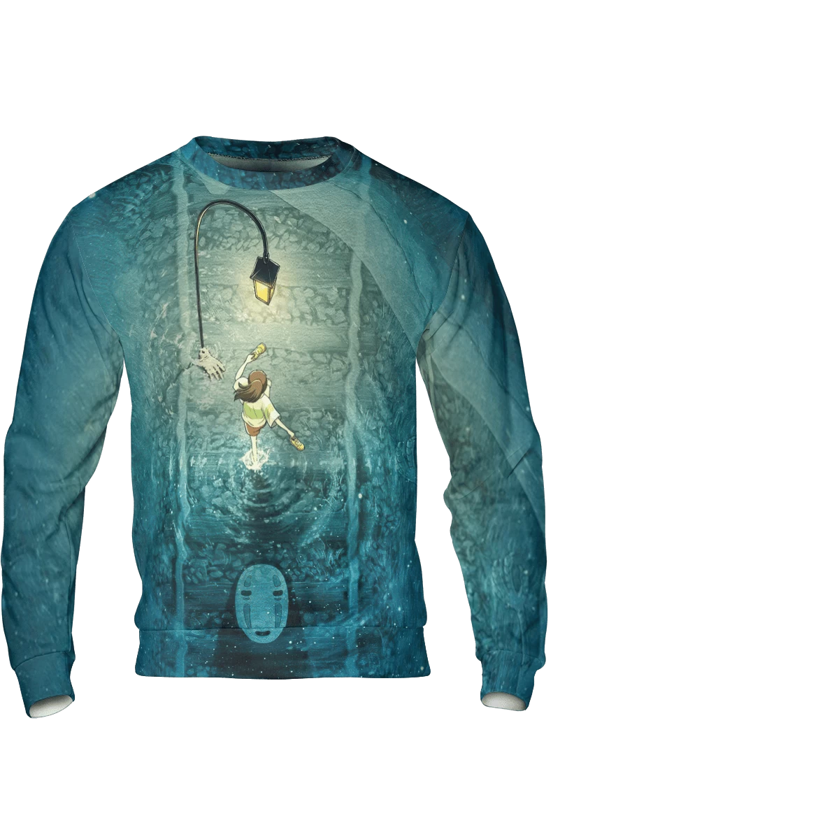 Spirited Away Poster 3D Sweatshirt 3 Spirited Away Poster 3D Sweatshirt