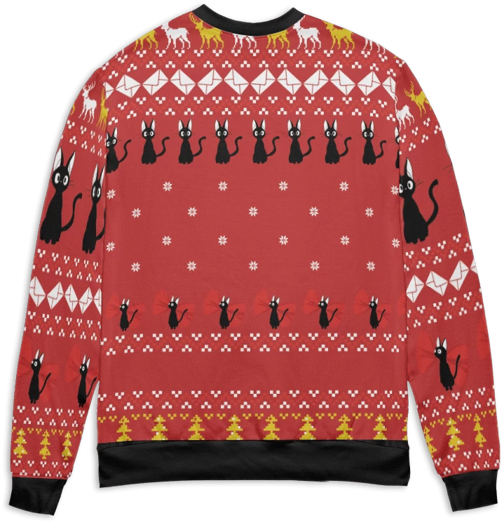 Kiki’s Delivery Service Ugly Christmas Sweater 4 Kiki’s Delivery Service Ugly Christmas Sweater - Image 2