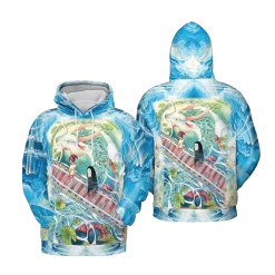 Spirited Away – Follow The Railway 3D Hoodie -Ghibli Shop 3D 545 H