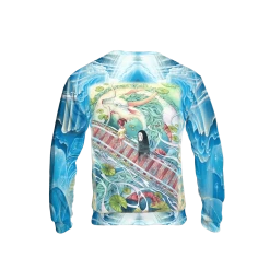 Spirited Away – Follow The Railway 3D Sweatshirt 5 Spirited Away – Follow The Railway 3D Sweatshirt -Ghibli Shop 3D 545 SSB