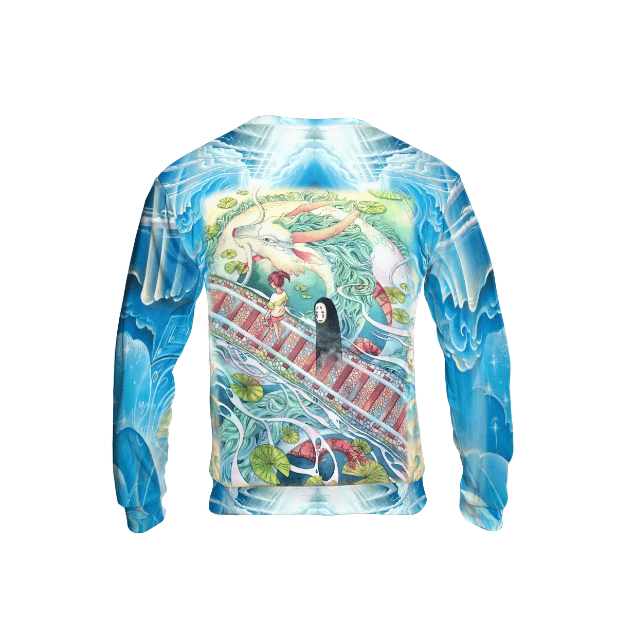 Spirited Away – Follow The Railway 3D Sweatshirt 4 Spirited Away – Follow The Railway 3D Sweatshirt - Image 2