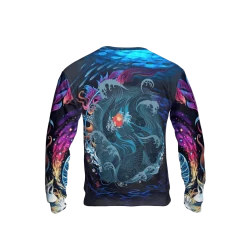 Ponyo On The Sea 3D Sweatshirt -Ghibli Shop 3D 549 SSB