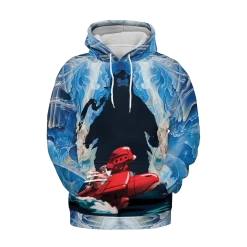 Porco Rosso 3D Hoodie