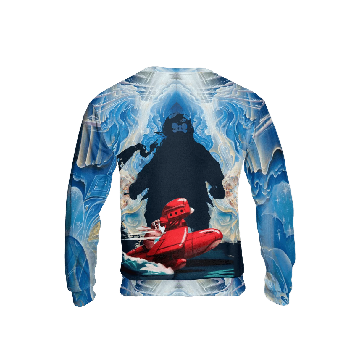 Porco Rosso 3D Sweatshirt 4 Porco Rosso 3D Sweatshirt - Image 2
