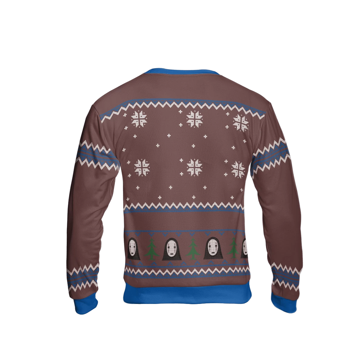 Spirited Away Characters Christmas 3D Sweatshirt Style 3 4 Spirited Away Characters Christmas 3D Sweatshirt Style 3 - Image 2