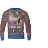 Spirited Away Characters Christmas 3D Sweatshirt Style 3 -Ghibli Shop 3D 561 SSF