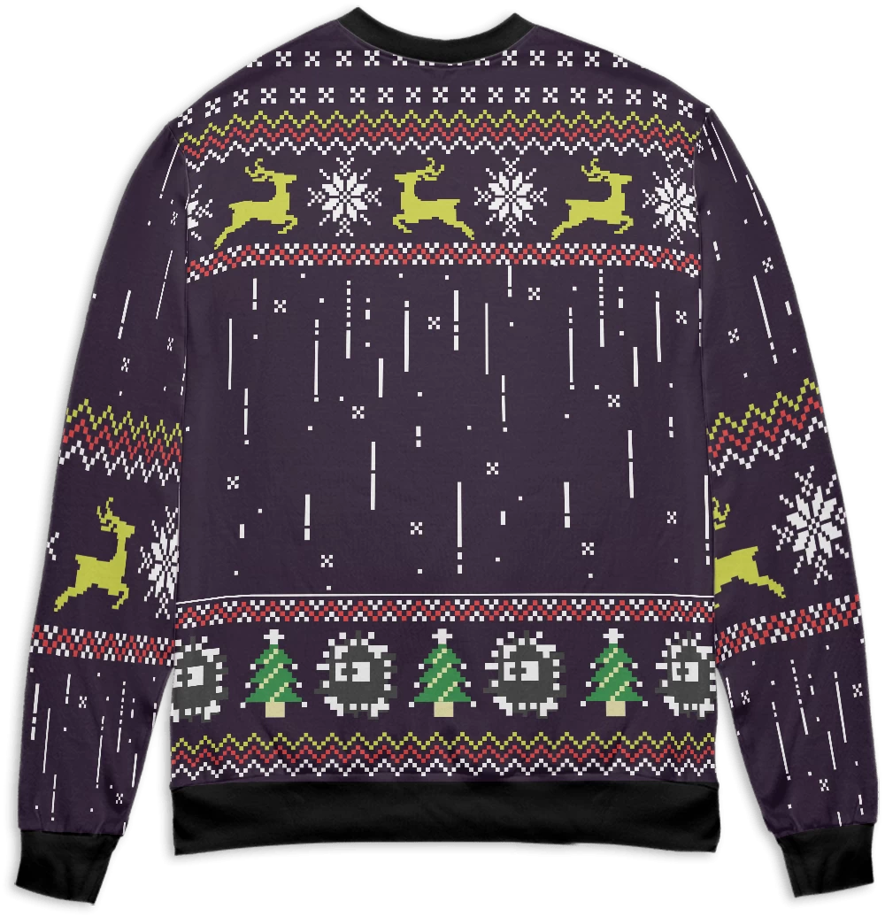 Totoro – The Ugly Christmas Sweater Style 1 4 Totoro – The Ugly Christmas Sweater Style 1 - Image 2
