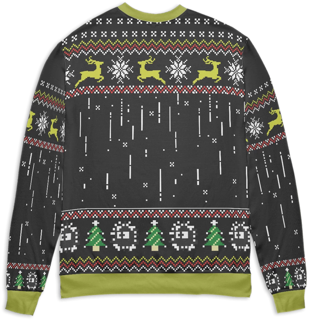 Totoro – The Ugly Christmas Sweater Style 2 4 Totoro – The Ugly Christmas Sweater Style 2 - Image 2