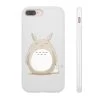 Cute Totoro Pinky Face IPhone Cases -Ghibli Shop 45046