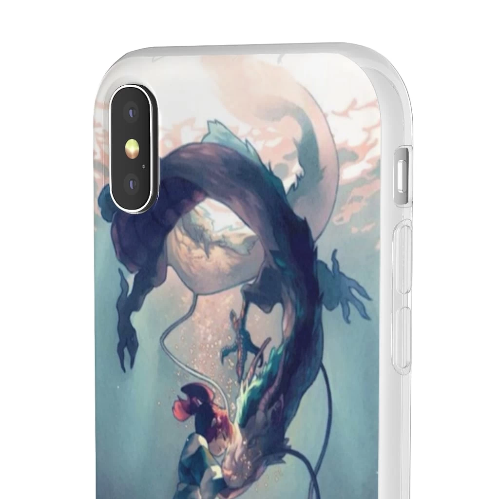 Spirited Away – Chihiro And Haku Under The Water IPhone Cases 4 Spirited Away – Chihiro And Haku Under The Water IPhone Cases - Image 2