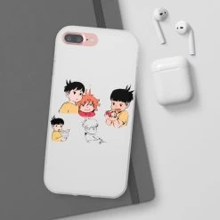 Ponyo And Sosuke Sketch IPhone Cases -Ghibli Shop 45053 11