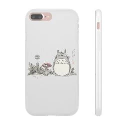 Totoro At The Bus Stop IPhone Cases