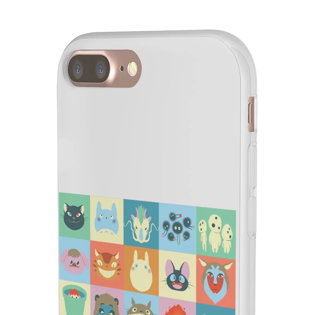 Ghibli Colorful Characters Collection IPhone Cases 4 Ghibli Colorful Characters Collection IPhone Cases - Image 2