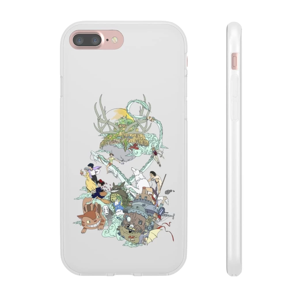 Ghibli Characters Color Collection IPhone Cases 3 Ghibli Characters Color Collection IPhone Cases