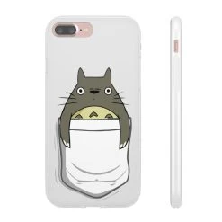 Totoro In Pocket IPhone Cases