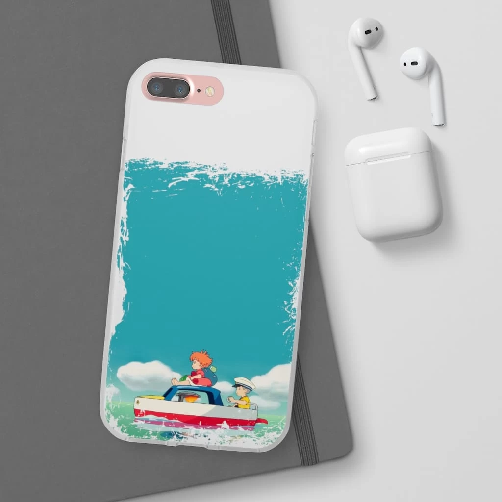 Ponyo And Sosuke On Boat IPhone Cases 5 Ponyo And Sosuke On Boat IPhone Cases - Image 3