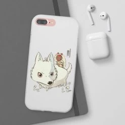 Princess Mononoke And The Wolf Cute Chibi Version IPhone Cases 24 Princess Mononoke And The Wolf Cute Chibi Version IPhone Cases -Ghibli Shop 45053 242