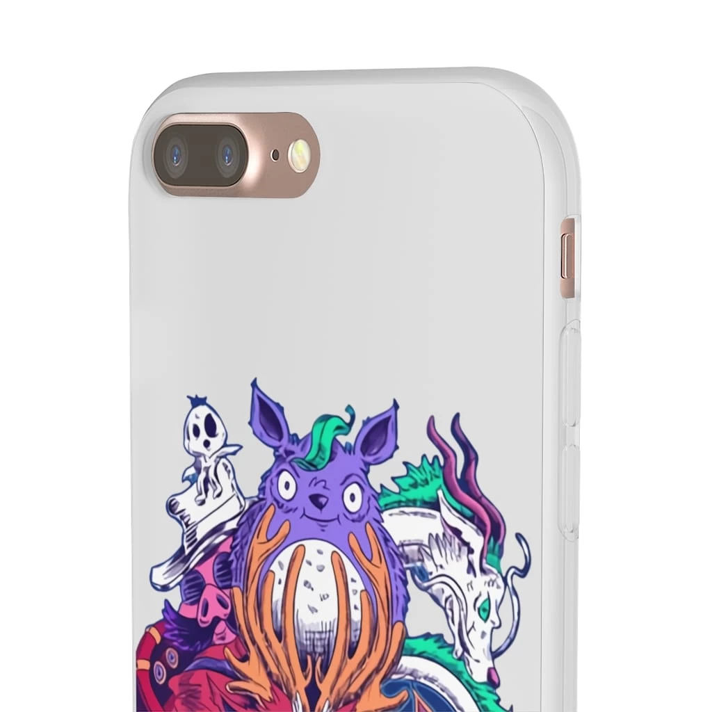 Ghibli Characters Creepy Style IPhone Cases 4 Ghibli Characters Creepy Style IPhone Cases - Image 2