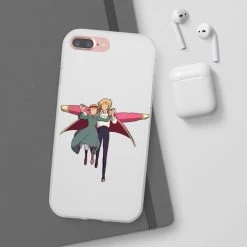 Howl’s Moving Castle – Howl And Sophie Running Classic IPhone Cases -Ghibli Shop 45053 26 3