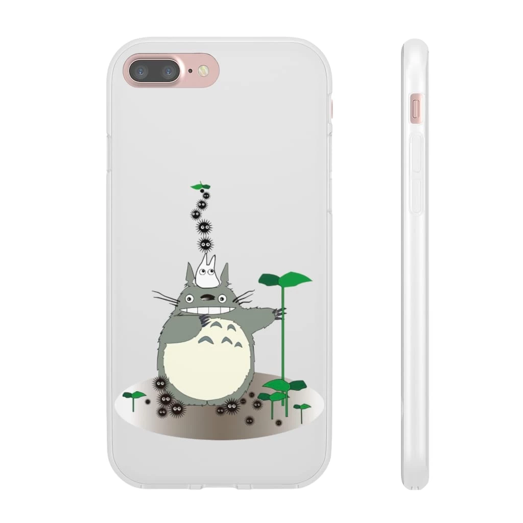 Totoro And The Sootballs IPhone Cases 3 Totoro And The Sootballs IPhone Cases