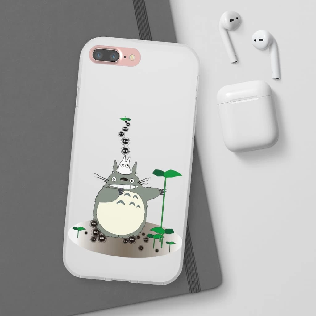 Totoro And The Sootballs IPhone Cases 5 Totoro And The Sootballs IPhone Cases - Image 3