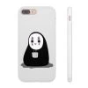 Cute No Face Kaonashi Drinking Hot Tea IPhone Cases