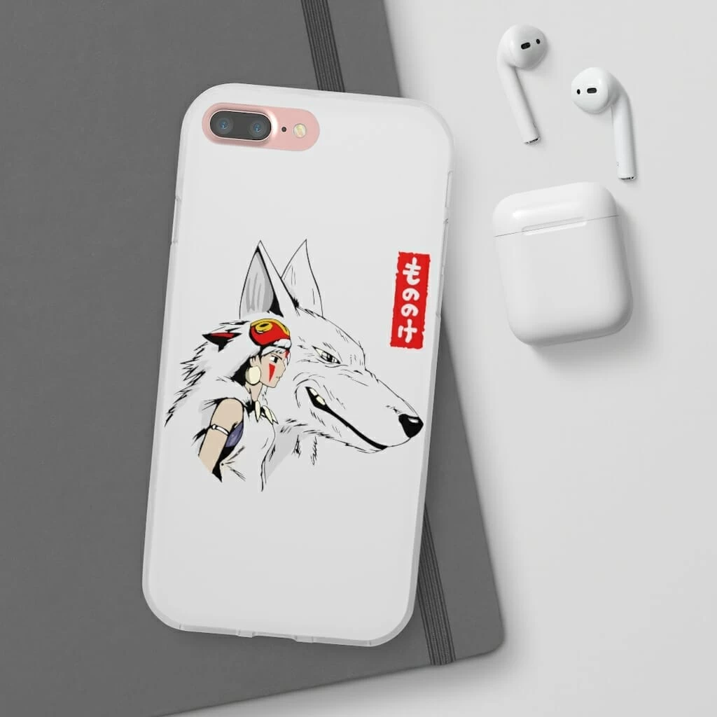 Princess Mononoke – San And The Wolf IPhone Cases 5 Princess Mononoke – San And The Wolf IPhone Cases - Image 3