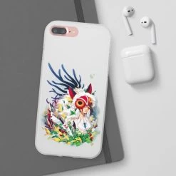 Princess Mononoke Colorful Portrait IPhone Cases -Ghibli Shop 45053 389