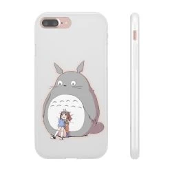 Totoro And The Little Girl IPhone Cases