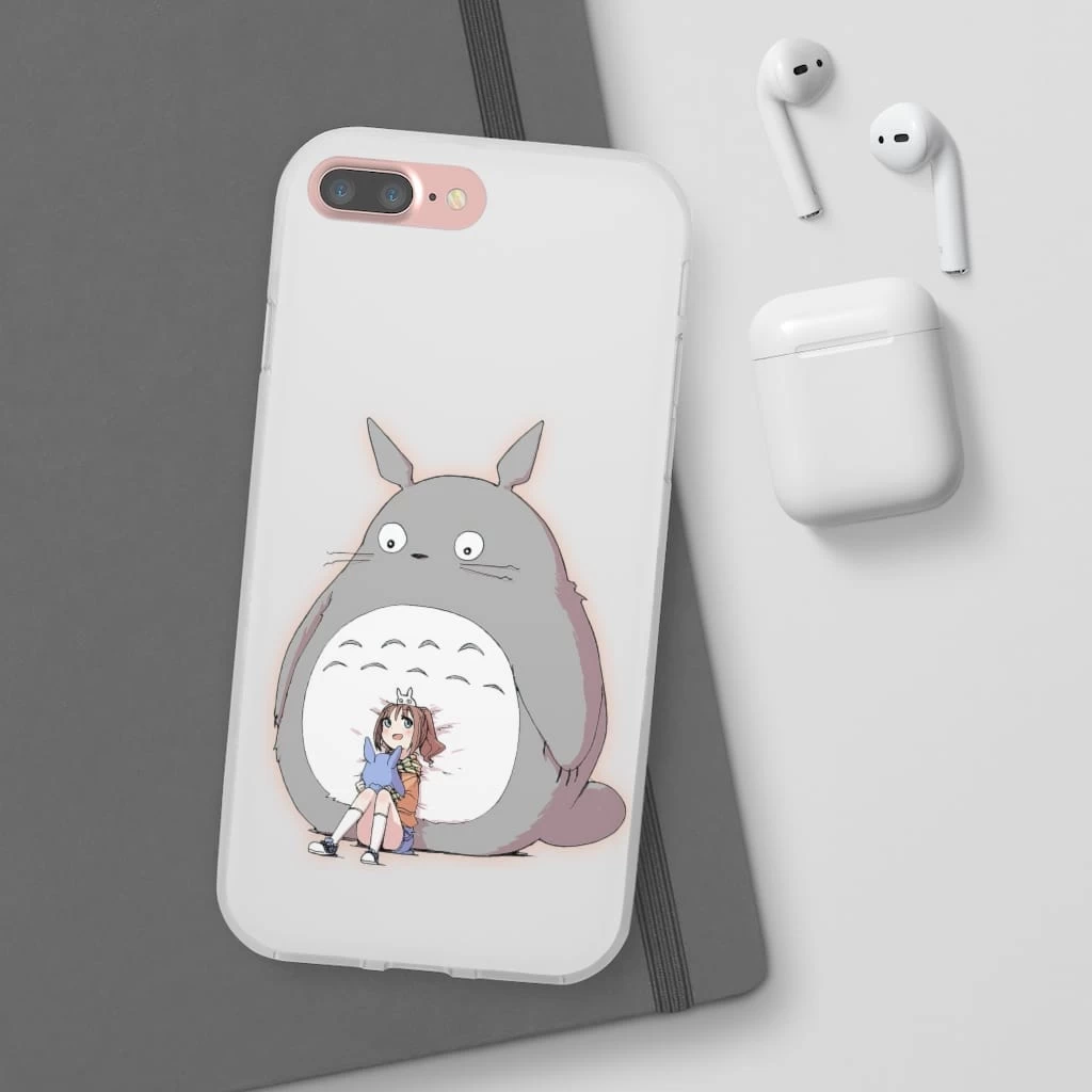 Totoro And The Little Girl IPhone Cases 5 Totoro And The Little Girl IPhone Cases - Image 3
