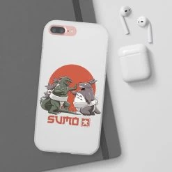 Totoro Vs Godzilla Sumo IPhone Cases -Ghibli Shop 45053 461