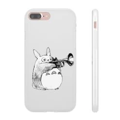 Totoro And The Trumpet IPhone Cases
