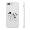 Totoro And The Girls Ink Painting IPhone Cases -Ghibli Shop 45053 51 2