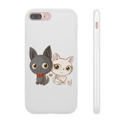 Kiki’s Delivery Service – Jiji And Lily Chibi IPhone Cases