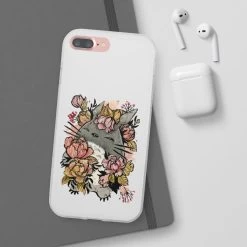 Totoro By The Flowers IPhone Cases -Ghibli Shop 45053 545